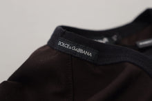 Load image into Gallery viewer, Dolce &amp; Gabbana Elegant Brown Crewneck Cotton Sweater
