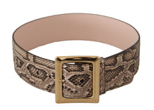 Load image into Gallery viewer, Dolce &amp; Gabbana Elegant Leather Belt with Logo Buckle
