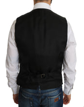 Load image into Gallery viewer, Dolce &amp; Gabbana Elegant Black Silk Blend Formal Vest
