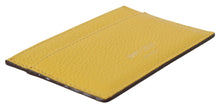 Load image into Gallery viewer, Jimmy Choo Sunshine Yellow Leather Card Holder
