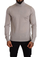 Load image into Gallery viewer, Dolce &amp; Gabbana Elegant Light Blue Cashmere Turtleneck Sweater

