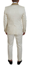 Load image into Gallery viewer, Dolce &amp; Gabbana Elegant Off White Double Breasted Suit
