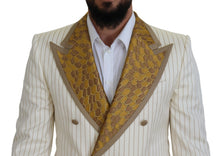 Load image into Gallery viewer, Dolce &amp; Gabbana Elegant Off White Double Breasted Suit
