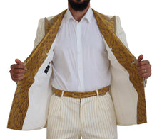 Load image into Gallery viewer, Dolce &amp; Gabbana Elegant Off White Double Breasted Suit
