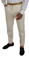 Load image into Gallery viewer, Dolce &amp; Gabbana Elegant Off White Double Breasted Suit
