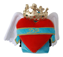 Load image into Gallery viewer, Dolce &amp; Gabbana Jeweled Heart Wings Backpack
