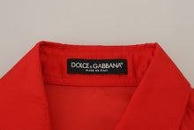 Load image into Gallery viewer, Dolce &amp; Gabbana Elegant Silk Collared Long Sleeve Polo Top
