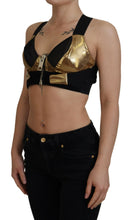 Load image into Gallery viewer, Dolce &amp; Gabbana Elegant Cropped Top with Front Zipper
