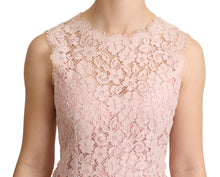 Load image into Gallery viewer, Dolce &amp; Gabbana Elegant Pink Lace Sleeveless Blouse
