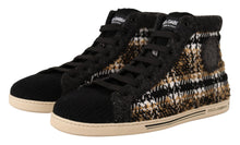 Load image into Gallery viewer, Dolce &amp; Gabbana Beige High Top Fashion Sneakers
