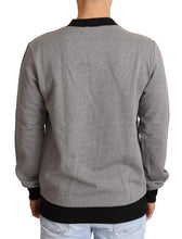 Load image into Gallery viewer, Dolce &amp; Gabbana Elegant Gray Crown Motif Crewneck Sweater
