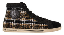 Load image into Gallery viewer, Dolce &amp; Gabbana Beige High Top Fashion Sneakers
