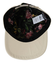 Load image into Gallery viewer, Dolce &amp; Gabbana Elegant White Lambskin Leather Baseball Cap
