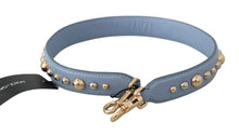 Load image into Gallery viewer, Dolce &amp; Gabbana Elegant Blue Leather Shoulder Strap
