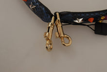 Load image into Gallery viewer, Dolce &amp; Gabbana Elegant Blue Python Leather Bag Strap
