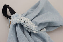 Load image into Gallery viewer, Dolce &amp; Gabbana Two Tone Blue Patchwork Denim Mini Dress
