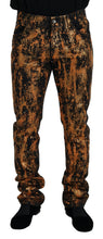 Load image into Gallery viewer, Dolce &amp; Gabbana Golden Ash Cotton Retro Men Denim Jeans
