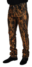 Load image into Gallery viewer, Dolce &amp; Gabbana Golden Ash Cotton Retro Men Denim Jeans
