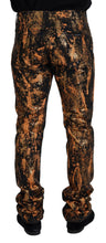 Load image into Gallery viewer, Dolce &amp; Gabbana Golden Ash Cotton Retro Men Denim Jeans
