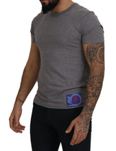 Load image into Gallery viewer, Dolce &amp; Gabbana Classic Grey Crew Neck Cotton Tee
