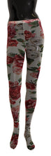 Load image into Gallery viewer, Dolce &amp; Gabbana Floral Elegance Italian Nylon Tights
