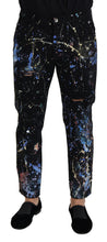 Load image into Gallery viewer, Dolce &amp; Gabbana Exquisite Color Splash Print Denim Pants
