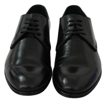 Load image into Gallery viewer, Dolce &amp; Gabbana Elegant Black Leather Derby Shoes
