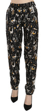 Load image into Gallery viewer, Dolce &amp; Gabbana Elegant High Waist Tapered Silk Pants
