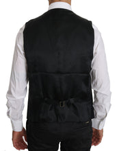 Load image into Gallery viewer, Dolce &amp; Gabbana Sleek Black Cotton Blend Dress Vest
