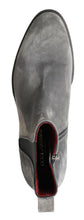 Load image into Gallery viewer, Dolce &amp; Gabbana Elegant Gray Chelsea Leather Boots
