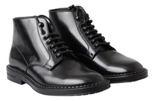 Load image into Gallery viewer, Dolce &amp; Gabbana Elegant Black Leather Men&#39;s Boots
