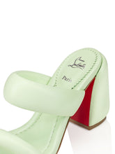 Load image into Gallery viewer, Christian Louboutin Emerald Elegance Leather Mules
