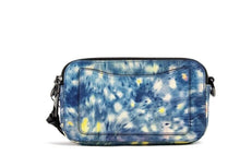 Load image into Gallery viewer, Marc Jacobs The Snapshot bag Watercolor Blue Printed Leather Shoulder Bag Purse
