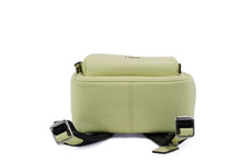 Load image into Gallery viewer, COACH Mini Court Pale Lime Pebbled Leather Shoulder Backpack Bag
