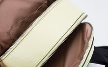 Load image into Gallery viewer, COACH Mini Court Pale Lime Pebbled Leather Shoulder Backpack Bag
