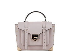 Load image into Gallery viewer, Michael Kors Manhattan Medium Powder Blush Leather Top Handle Satchel Handbag
