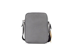 Load image into Gallery viewer, Burberry Thornton Small Grey Embossed Logo Grainy Leather Crossbody Handbag
