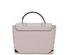 Load image into Gallery viewer, Michael Kors Manhattan Medium Powder Blush Leather Top Handle Satchel Handbag
