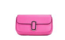 Load image into Gallery viewer, Marc Jacobs The J Marc Mini Shoulder Bag Magenta Smooth Leather Convertible Bag
