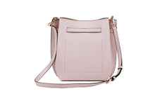 Load image into Gallery viewer, Michael Kors Emilia Small Powder Blush Pebble Leather Bucket Messenger Handbag
