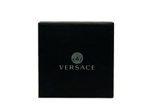 Load image into Gallery viewer, Versace Smooth Leather Matte Medusa Head Organizer Zip Card Case Wallet Black
