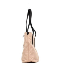 Load image into Gallery viewer, Burberry Small Rose Beige Logo Branded Econyl Nylon Tote Shoulder Handbag Purse
