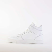 Load image into Gallery viewer, Roberto Cavalli White Suede High-Top Sneakers
