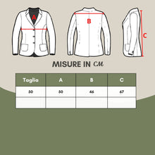 Load image into Gallery viewer, Sealup Chic Beige Honeycomb Peacoat Jacket

