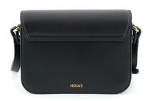 Load image into Gallery viewer, Versace Elegant Black Calf Leather Shoulder Bag
