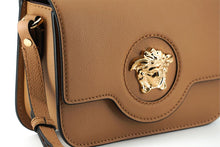 Load image into Gallery viewer, Versace Elegant Calf Leather Shoulder Bag in Brown
