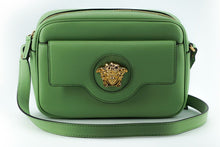 Load image into Gallery viewer, Versace Elegant Mint Green Leather Camera Case Bag
