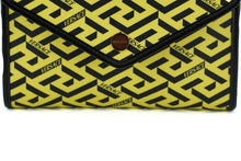 Load image into Gallery viewer, Versace Radiant Yellow Canvas-Leather Pouch Shoulder Bag
