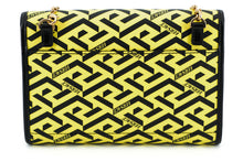 Load image into Gallery viewer, Versace Radiant Yellow Canvas-Leather Pouch Shoulder Bag
