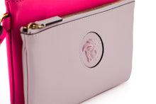 Load image into Gallery viewer, Versace Elegant Pink Leather Pouch Clutch
